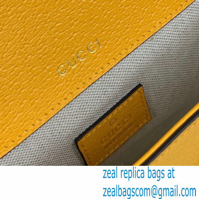 Gucci x Adidas Horsebit 1955 mini Shoulder bag 658574 Yellow 2022