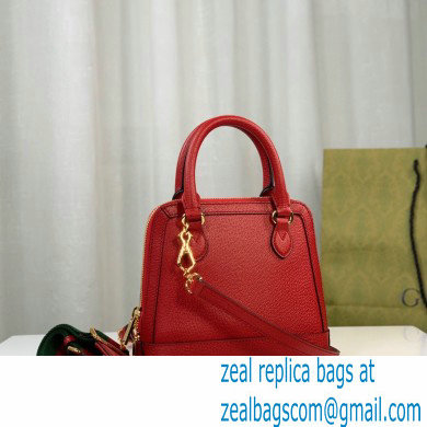 Gucci x Adidas Horsebit 1955 mini Top Handle bag 677212 Red 2022 - Click Image to Close