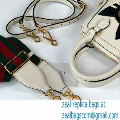 Gucci x Adidas Horsebit 1955 mini Top Handle bag 677212 White 2022
