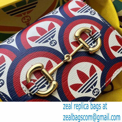 Gucci x Adidas card case with Horsebit Bag 702248 Trefoil print 2022 - Click Image to Close