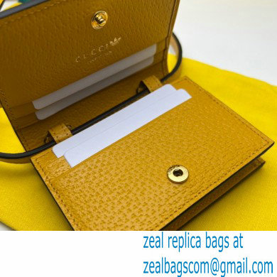 Gucci x Adidas card case with Horsebit Bag 702248 leather Yellow 2022 - Click Image to Close