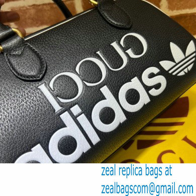 Gucci x Adidas mini duffle bag 702397 leather Black 2022