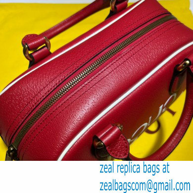 Gucci x Adidas mini duffle bag 702397 leather Red 2022