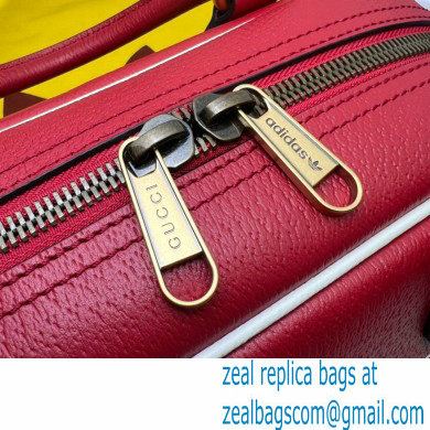 Gucci x Adidas mini duffle bag 702397 leather Red 2022