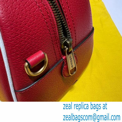 Gucci x Adidas mini duffle bag 702397 leather Red 2022