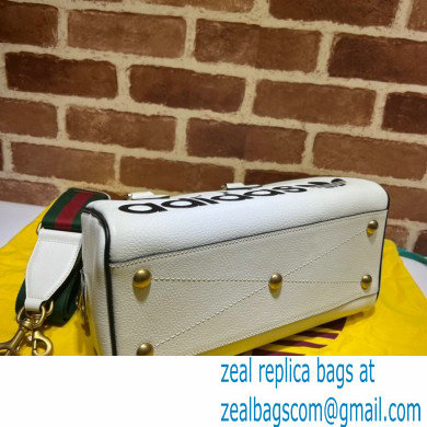 Gucci x Adidas mini duffle bag 702397 leather White 2022