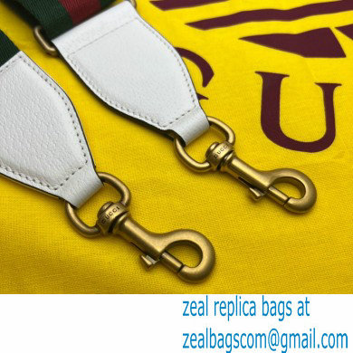 Gucci x Adidas mini duffle bag 702397 leather White 2022 - Click Image to Close