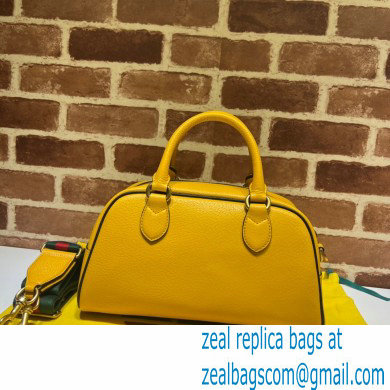Gucci x Adidas mini duffle bag 702397 leather Yellow 2022