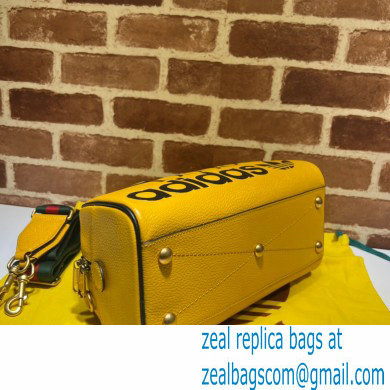 Gucci x Adidas mini duffle bag 702397 leather Yellow 2022