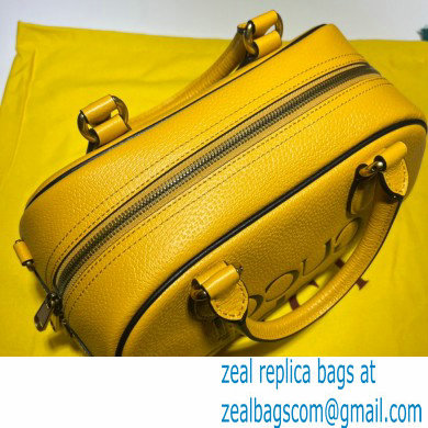 Gucci x Adidas mini duffle bag 702397 leather Yellow 2022 - Click Image to Close