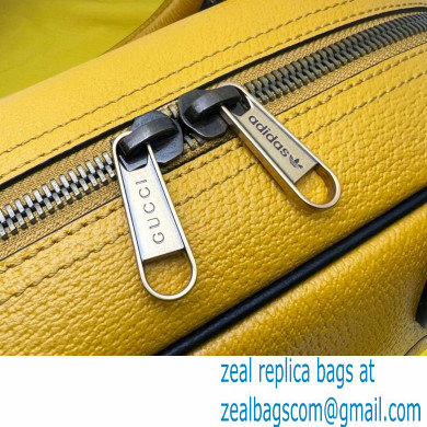 Gucci x Adidas mini duffle bag 702397 leather Yellow 2022