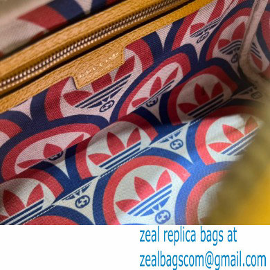 Gucci x Adidas mini duffle bag 702397 leather Yellow 2022 - Click Image to Close