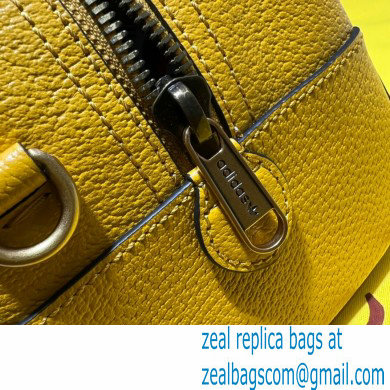 Gucci x Adidas mini duffle bag 702397 leather Yellow 2022