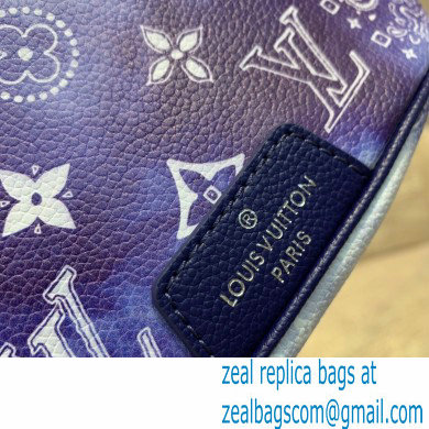 Louis Vuitton Discovery Bumbag PM Bag M20587 Blue Monogram Bandana Print - Click Image to Close