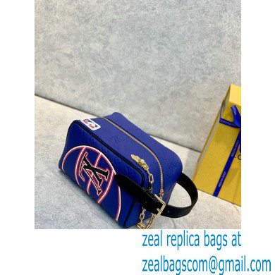 Louis Vuitton Dopp Kit Bag M21106 NBA Blue - Click Image to Close