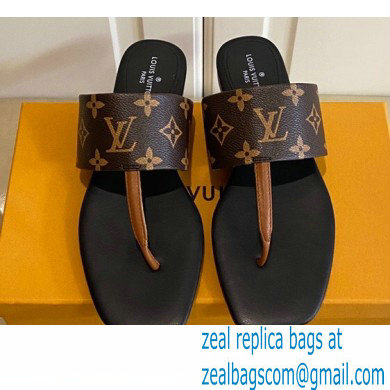 Louis Vuitton Drapy Flat Thong Sandals 01 2022