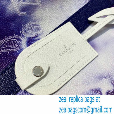 Louis Vuitton Randonnee PM Messenger Bag M20562 Blue Monogram Bandana Print