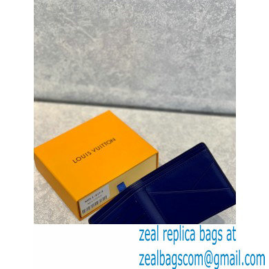 Louis Vuitton Slender Wallet M81404 Blue Monogram Bandana Print