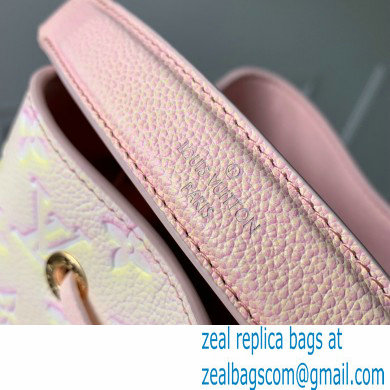 Louis Vuitton Sprayed and embossed grained cowhide leather Neonoe BB Bag M46174 Light Pink - Click Image to Close