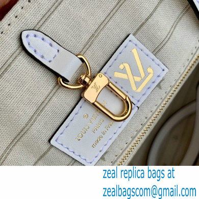 Louis Vuitton jacquard Fabric OnTheGo GM Tote Bag M20815 Yellow