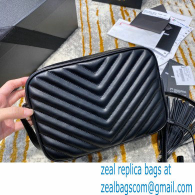 SAINT LAURENT MONOGRAM LOU CAMERA BAG 520534 black/silver (ORIGINAL QUALITY) - Click Image to Close