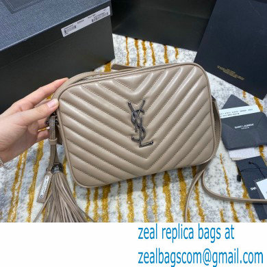 SAINT LAURENT MONOGRAM LOU CAMERA BAG 520534 gray/silver (ORIGINAL QUALITY) - Click Image to Close