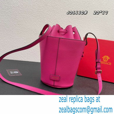 Versace La Medusa Chain Bucket Bag Fuchsia - Click Image to Close