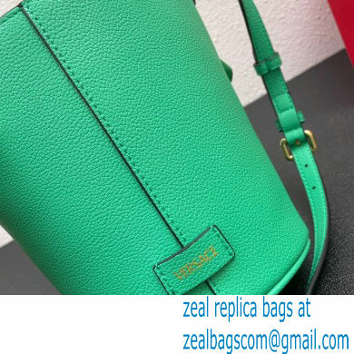 Versace La Medusa Chain Bucket Bag Green