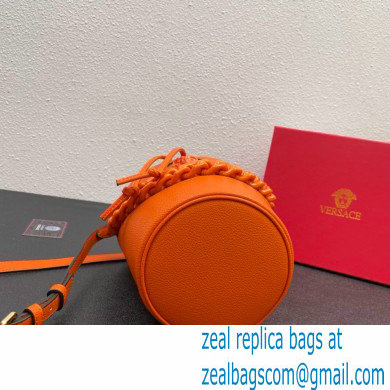 Versace La Medusa Chain Bucket Bag Orange - Click Image to Close