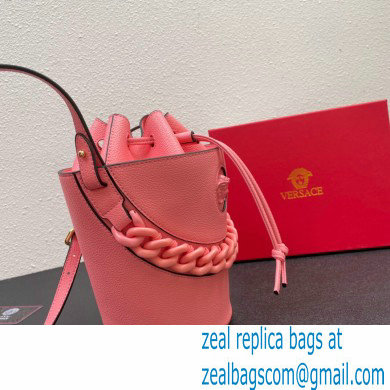 Versace La Medusa Chain Bucket Bag Pink - Click Image to Close