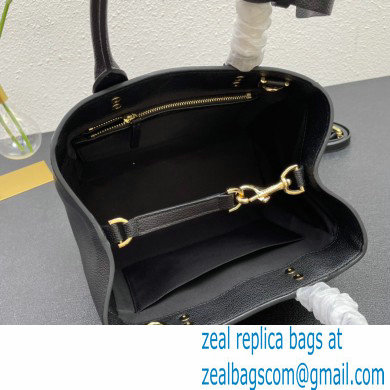 Versace La Medusa Chain Tote Bag Black/Gold