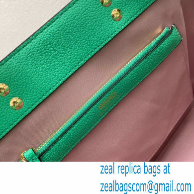 Versace La Medusa Chain Tote Bag Green