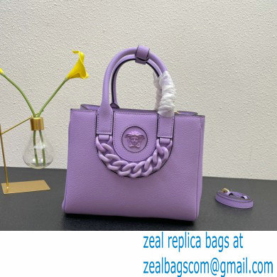 Versace La Medusa Chain Tote Bag Lilac - Click Image to Close