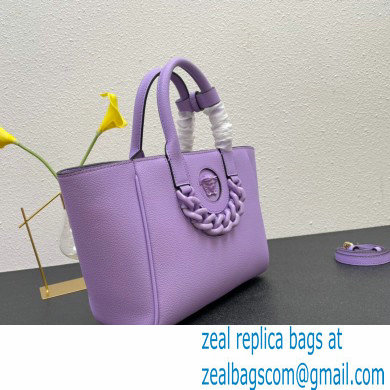 Versace La Medusa Chain Tote Bag Lilac