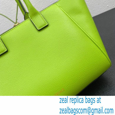 Versace La Medusa Chain Tote Bag Lime Green