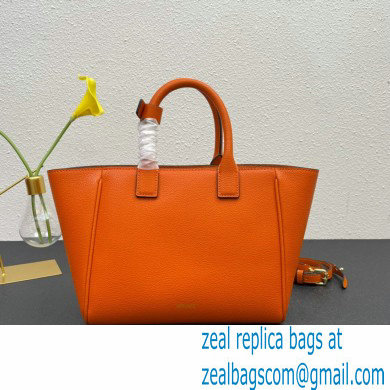 Versace La Medusa Chain Tote Bag Orange