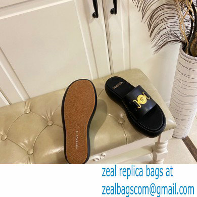 Versace Medusa Biggie Slides Black 2022 - Click Image to Close