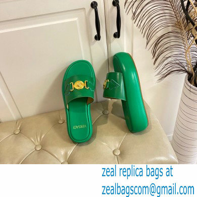 Versace Medusa Biggie Slides Green 2022