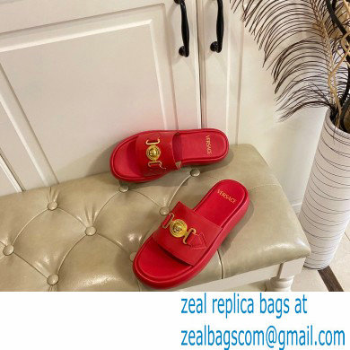 Versace Medusa Biggie Slides Red 2022