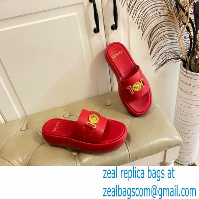 Versace Medusa Biggie Slides Red 2022