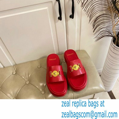 Versace Medusa Biggie Slides Red 2022