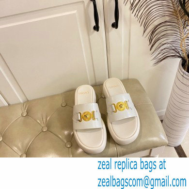 Versace Medusa Biggie Slides White 2022 - Click Image to Close