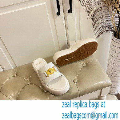 Versace Medusa Biggie Slides White 2022