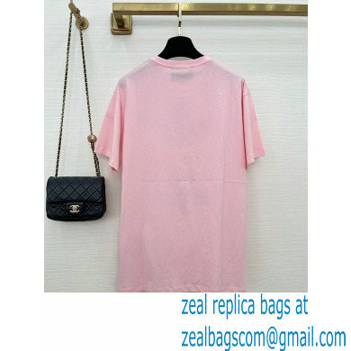 adidas x Gucci cotton jersey T-shirt pink 2022