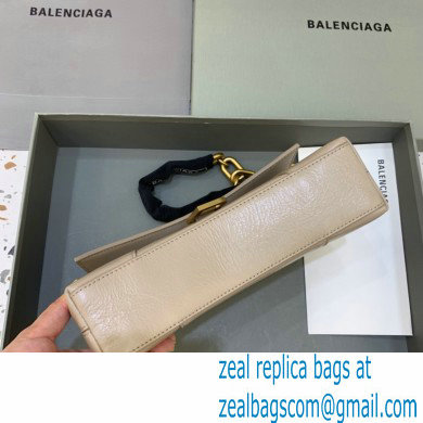 balenciaga downtown XS shoulder bag with chain gray
