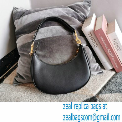 celine Medium Ava Strap Bag in Smooth Calfskin Black