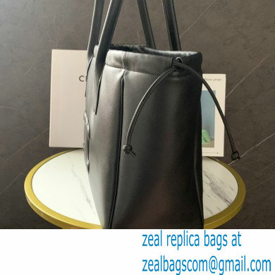 celine cabas drawstring cuir triomphe in Smooth Calfskin black