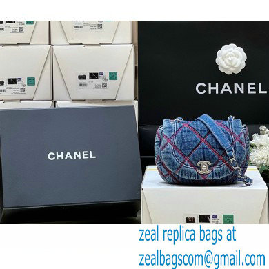 chanel coco beach denim flap bag 2022(original quality)