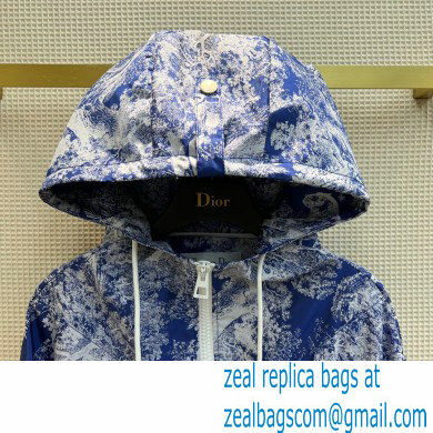 dior bright blue Dioriviera Hooded Anorak 2022