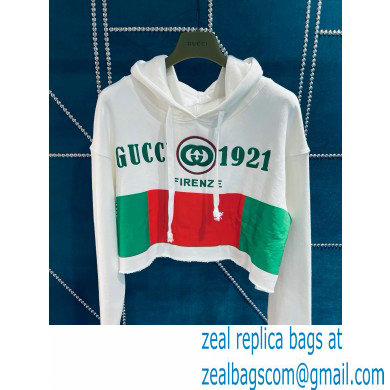 gucci Cotton jersey sweatshirt white 2022